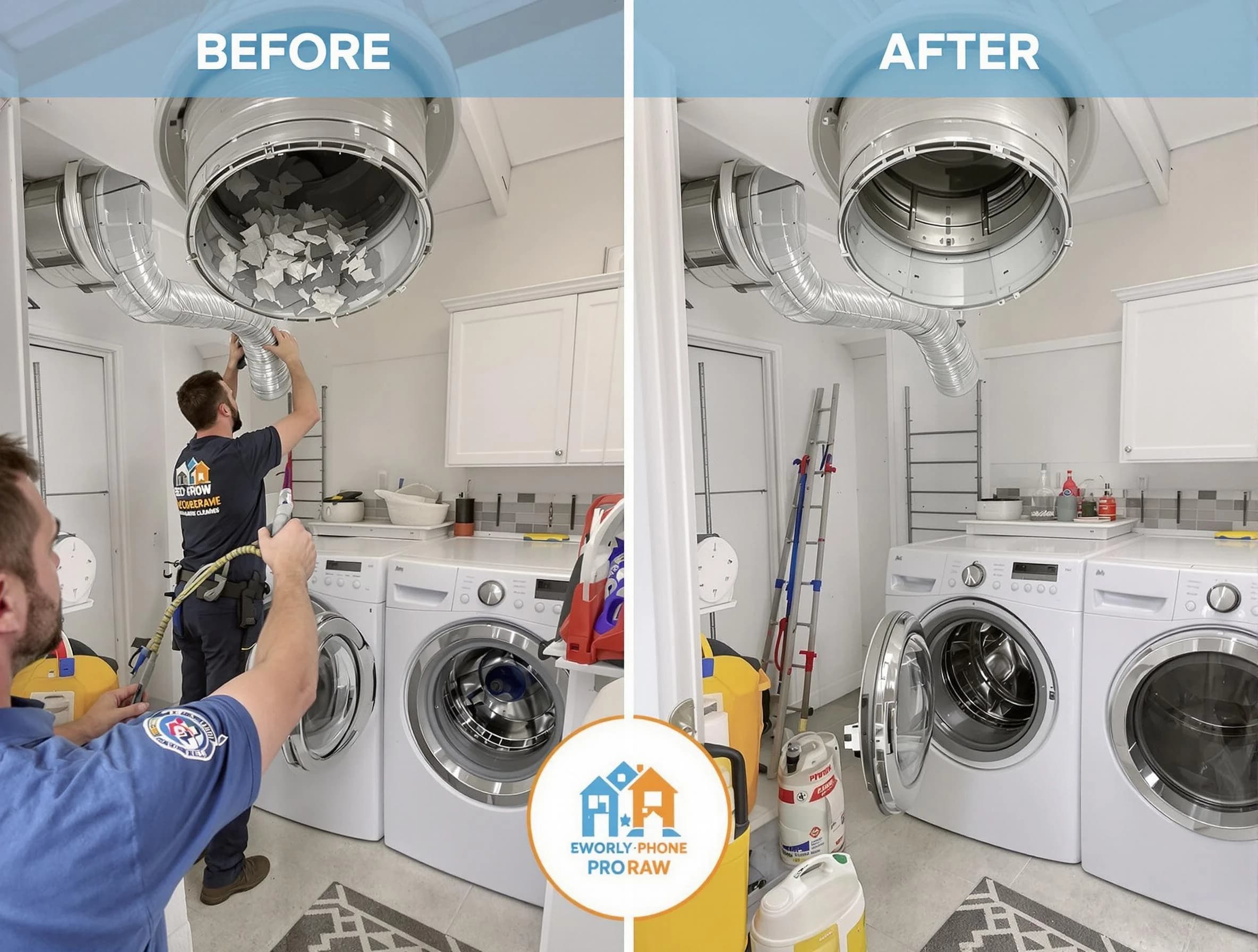 Residential dryer vent cleaning by O'Hara Dryer Vent Cleaning in O'Hara