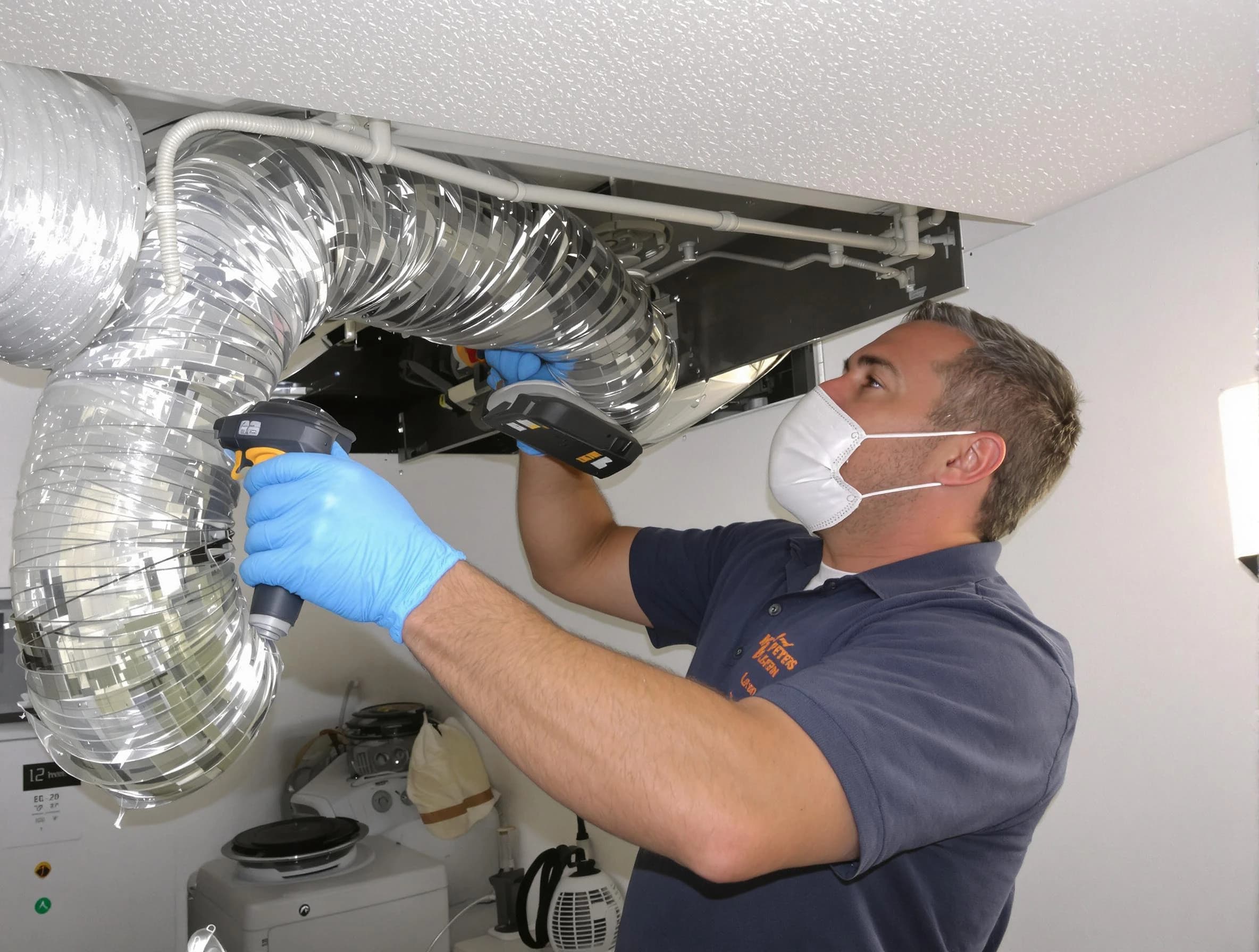 O'Hara Dryer Vent Cleaning professional performing thorough residential dryer vent cleaning in O'Hara