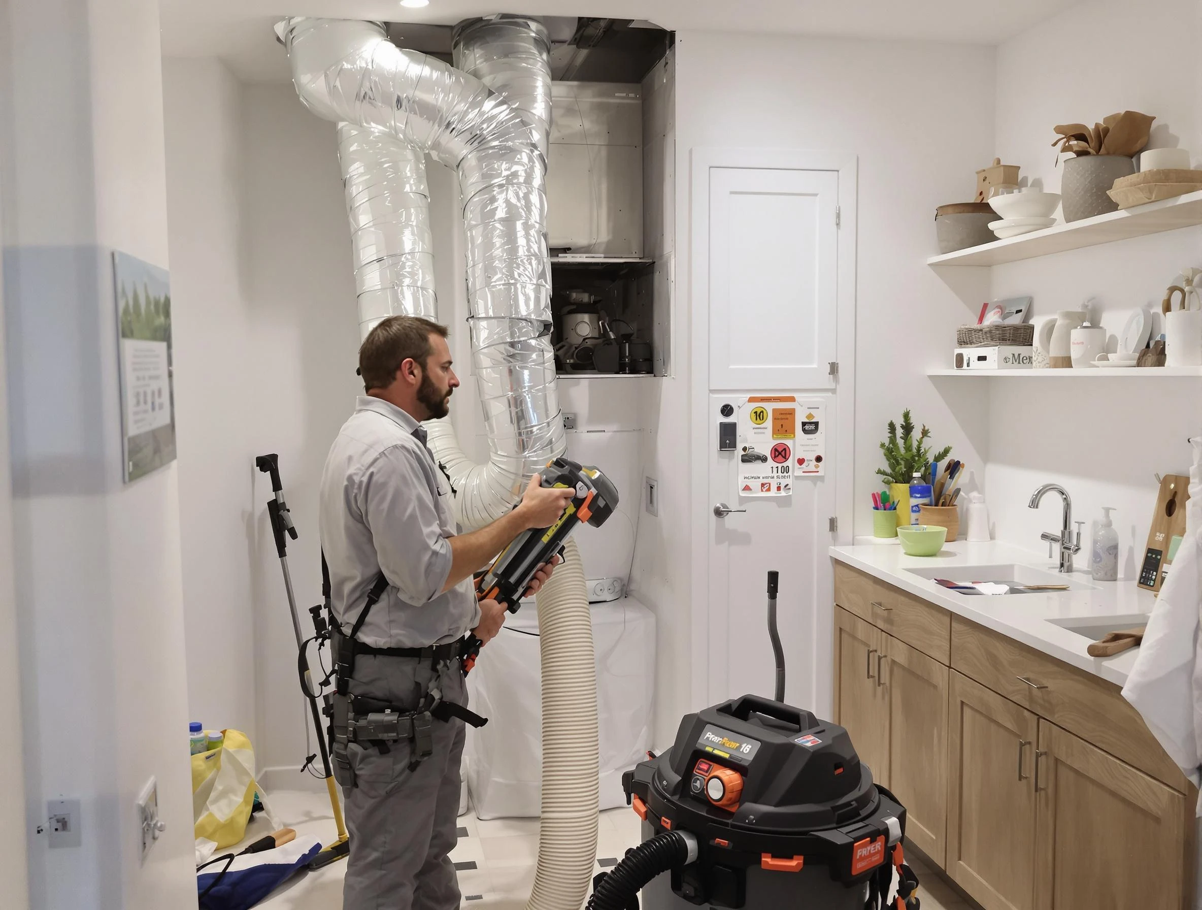Clogged Dryer Vent Cleaning in O'Hara