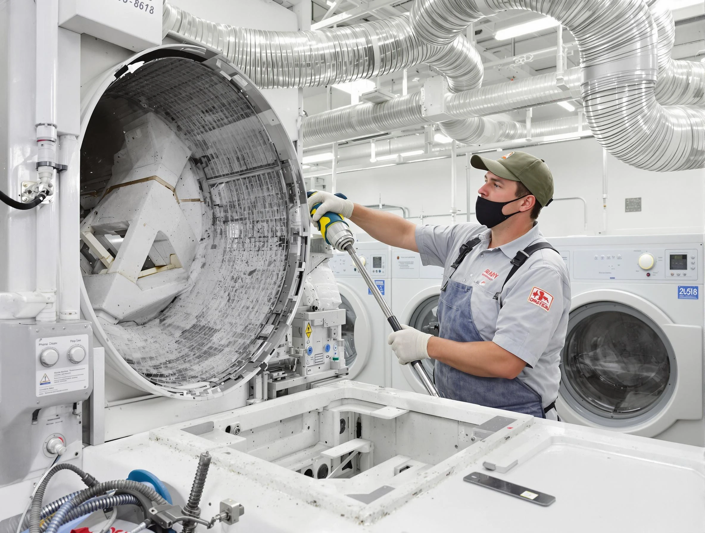 Commercial Dryer Vent Cleaning in O'Hara