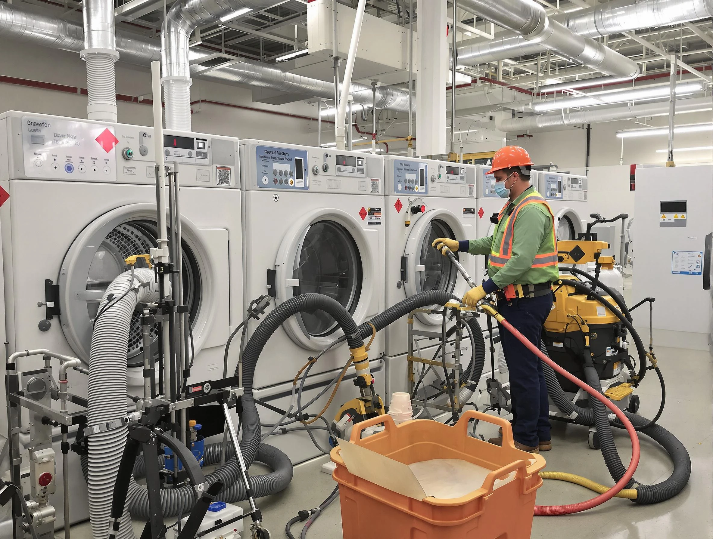 Commercial-grade dryer vent cleaning by O'Hara Dryer Vent Cleaning in O'Hara