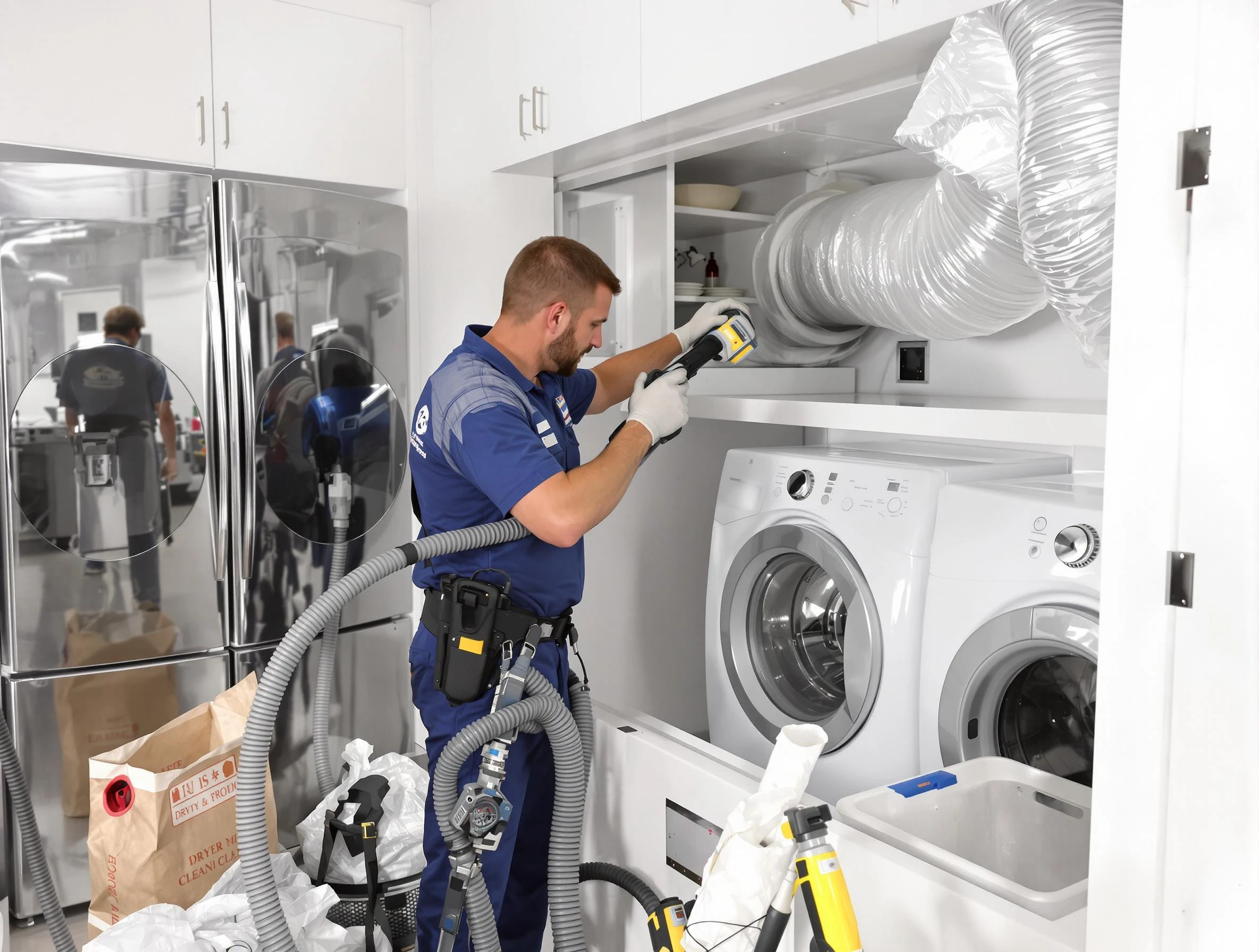 Professional duct cleaning by O'Hara Dryer Vent Cleaning in O'Hara